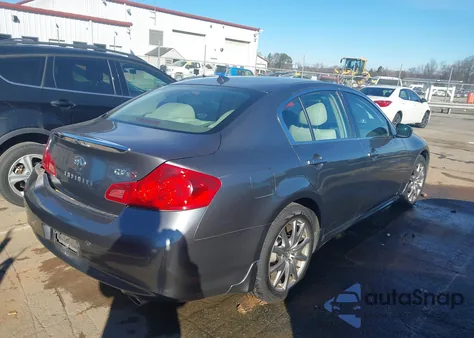 2013 Infiniti G37X from USA, damaged, VIN JN1CV6AR3DM754008